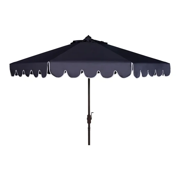 Scalloped 9 Foot Tilting Patio Umbrella