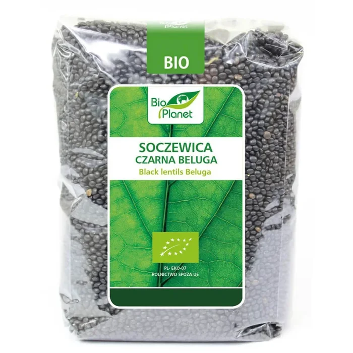 Schwarze Belugalinsen BIO 1 kg – BIO PLANET