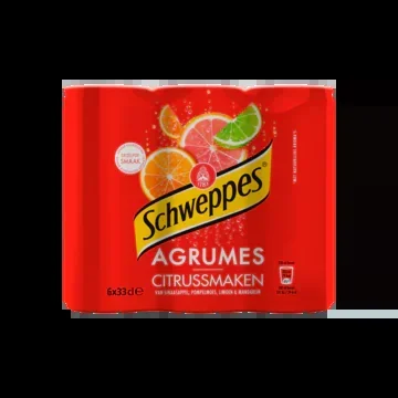 Schweppes Agrum 6-pack