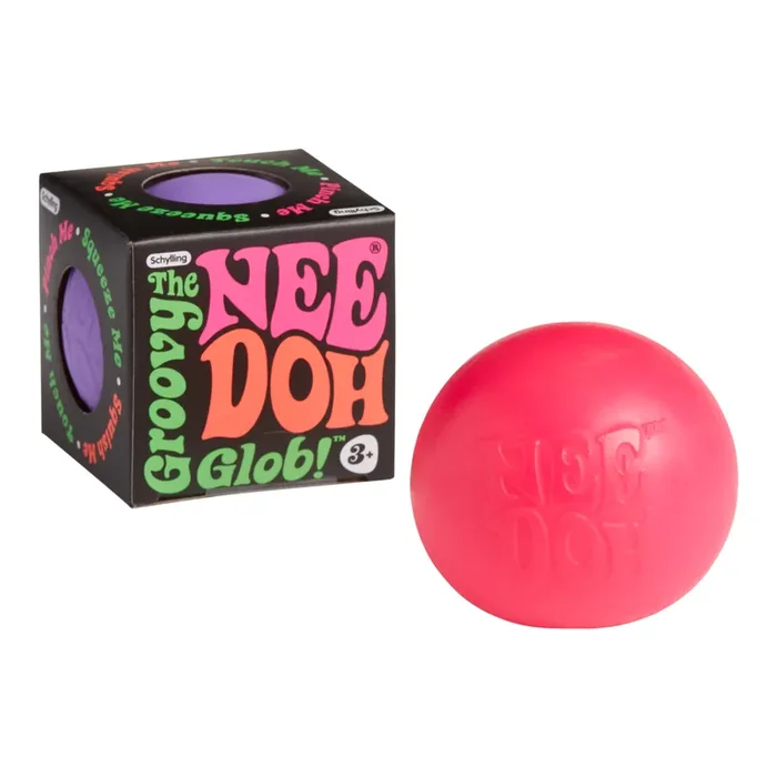 Schylling Nee Doh Groovy Glob Stress Ball Set of 2