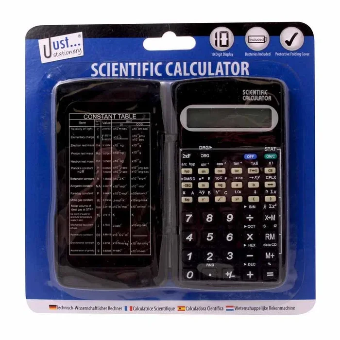 Scientific Calculator With Folding Cover