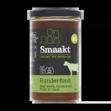 Smaakt Organic beef stock