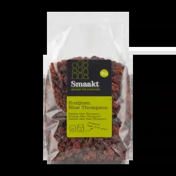 Smaakt Organic blue thompson raisins
