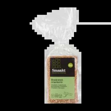 Smaakt Organic buckwheat crackers