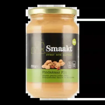 Smaakt Organic fine peanut butter large