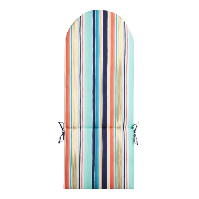 Sorrento Stripe Multicolor Adirondack Chair Cushion