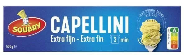 Soubry Extra fine capellini al dente
