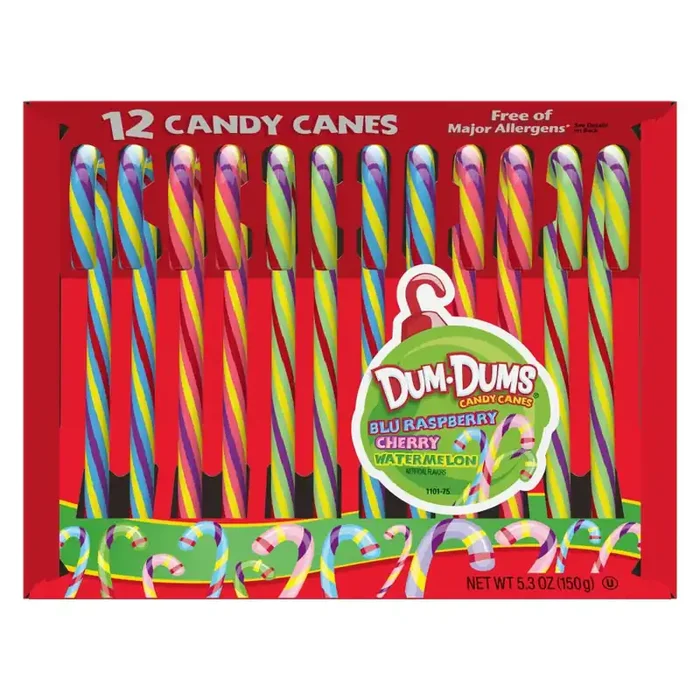 Spangler Assorted Dum Dum Candy Canes