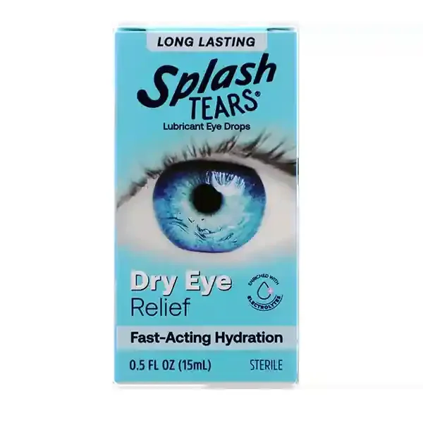 Splash Tears Dry Eye Lub Eye Drops 0.5 oz