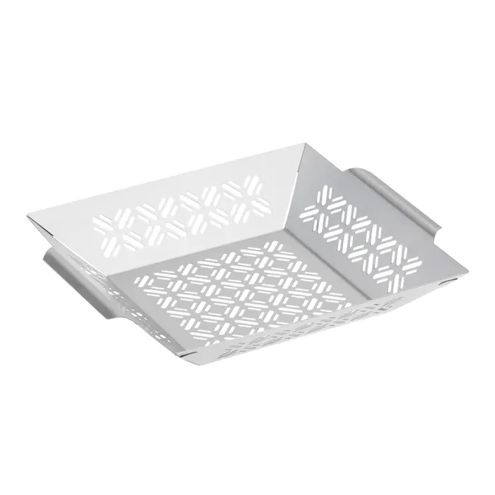 Square Stainless Steel Grilling Basket