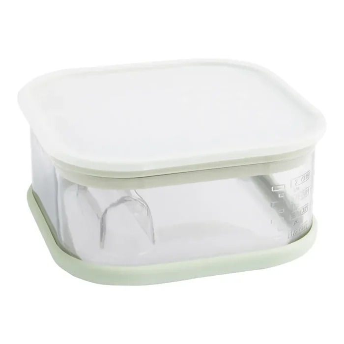 Square Stainless Steel Multi Grater with Storage Box and Lid