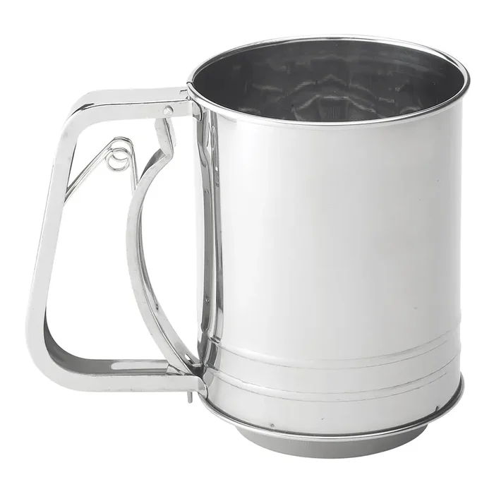 Stainless Steel Squeeze Flour Sifter
