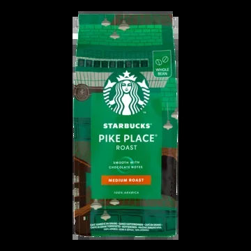 Starbucks Pike place medium roast coffee beans