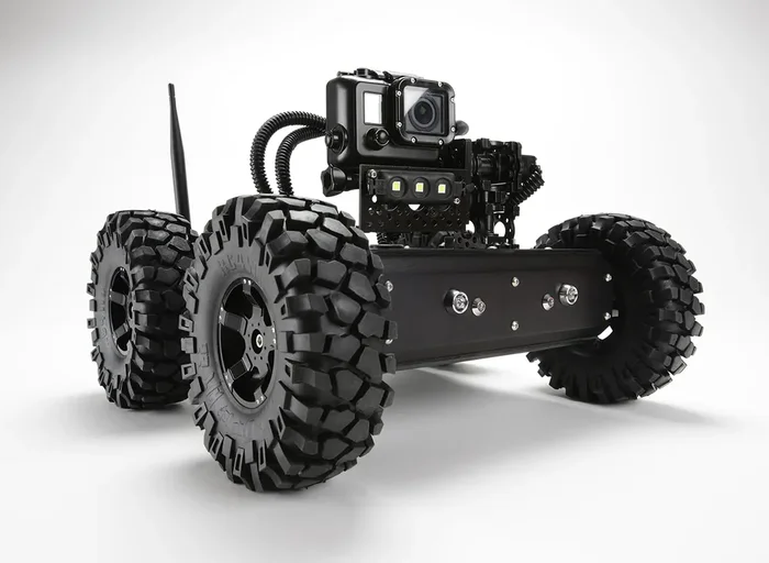 Stealth Pan Tilt Minibot – Tactical Inspection Robot