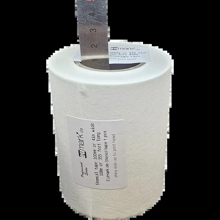Stencil Tape 108mm or 4in wide 108m or 355 feet long