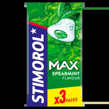 Stimorol Max splash spearmint chewing gum sugar free