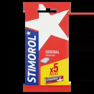 Stimorol Original chewing gum sugar free 6-pack