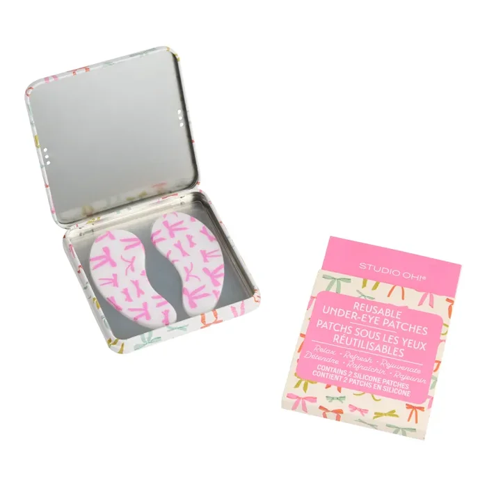 Studio Oh Floral Reusable Under Eye Mask 2 Count