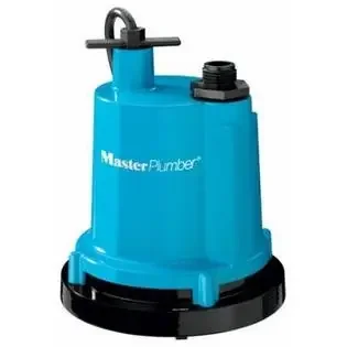 Submersible Utility Pump, 1/4-HP Motor