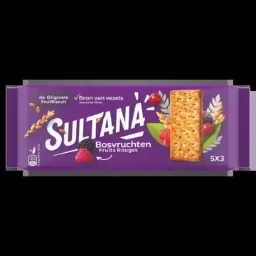 Sultana Blackberry fruit biscuits