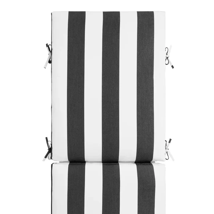 Sunbrella Cabana Stripe Outdoor Chaise Lounge Cushion