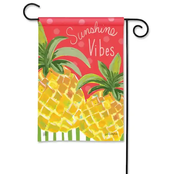 SUNSHINE VIBES GARDEN FLAG