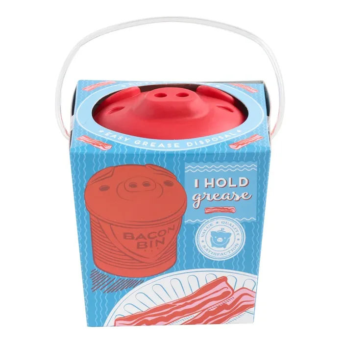 Talisman Bacon Bin Silicone Grease Container