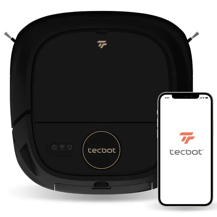 Tecbot M1 Self-Rinsing Laser Robot Vacuum Cleaner with Mop and SLAM Navigation 4000 PA