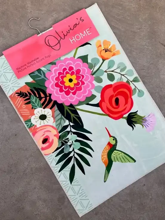 TERRA FLORA HUMMINGBIRD DOOR MAT