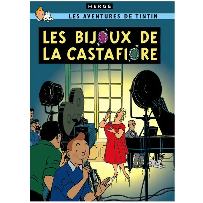The Castafiore Emerald Tintin Poster