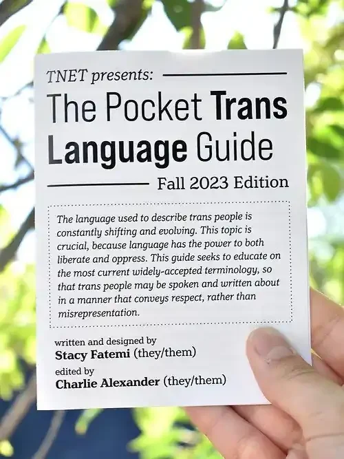The Pocket Trans Language Guide