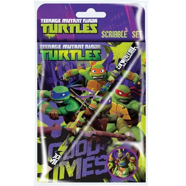 TMNT Ninja Turtles Scribble Set