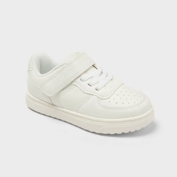 Toddler Jaid Court Sneakers – Cat & Jack™ White 6T