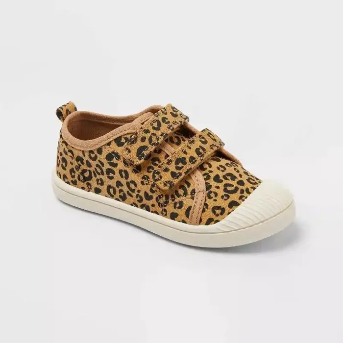Toddler Parker Leopard Printed Sneakers – Cat & Jack™ Brown 9T