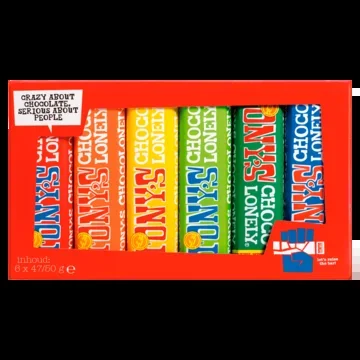 Tony’s Chocolonely tasters