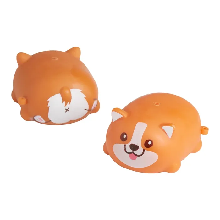 Toysmith Chubby Corgis Squishy Toys Set of 2