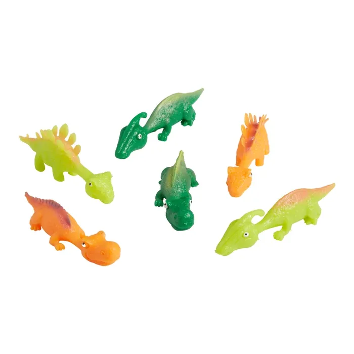 Toysmith Dinosaur Flingers 6 Pack