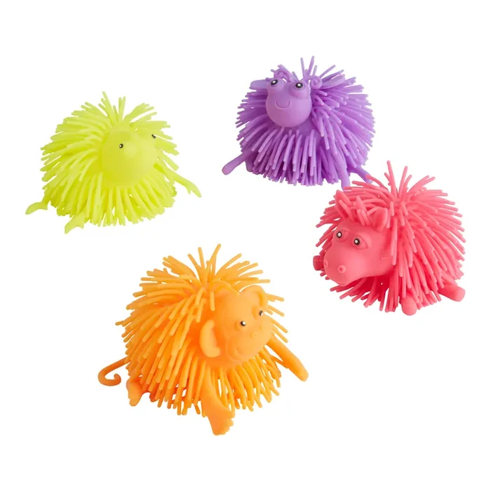 Toysmith Fluffy Animal Friends Set of 4
