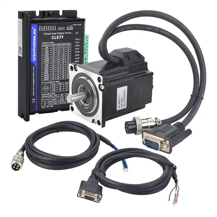 TP Series 1 Axis Closed Loop Stepper CNC Kit 1.2Nm/169.93oz.in Nema 23 Motor and Driver