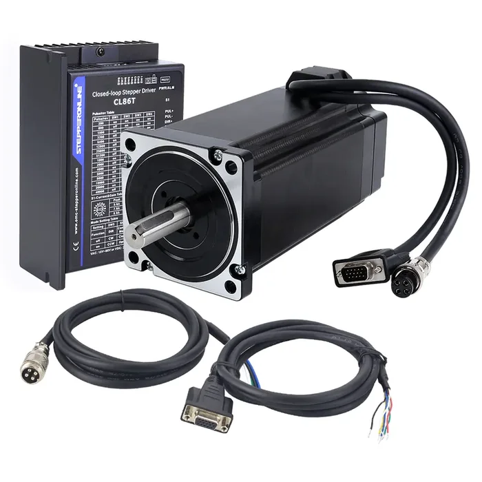 TP Series 1 Axis Closed Loop Stepper CNC Kit 12Nm 1699.34oz.in Nema 34 Motor and Driver