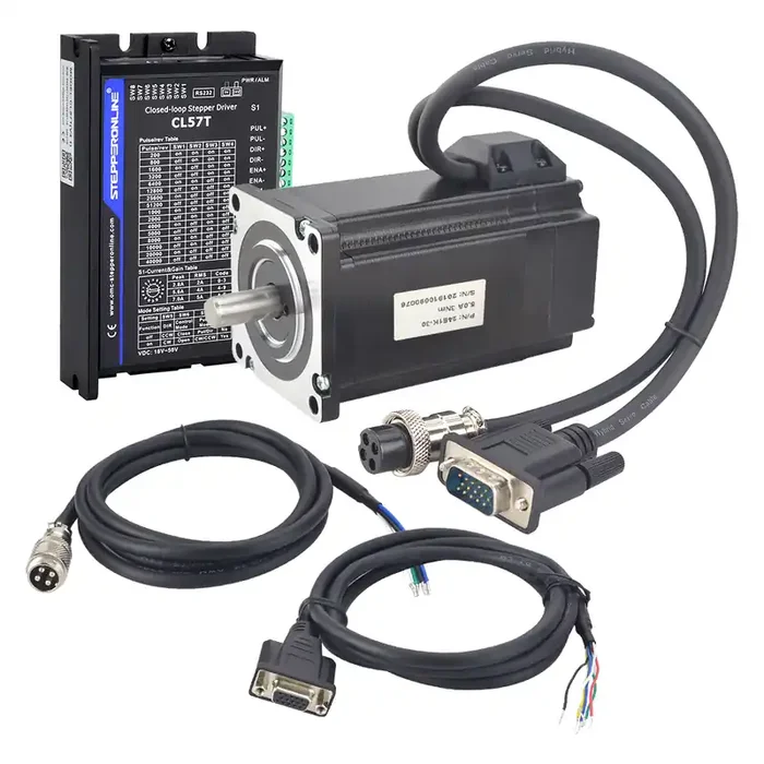 TP Series 1 Axis Closed Loop Stepper CNC Kit 3Nm/424.83oz.in Nema 24 Motor and Driver