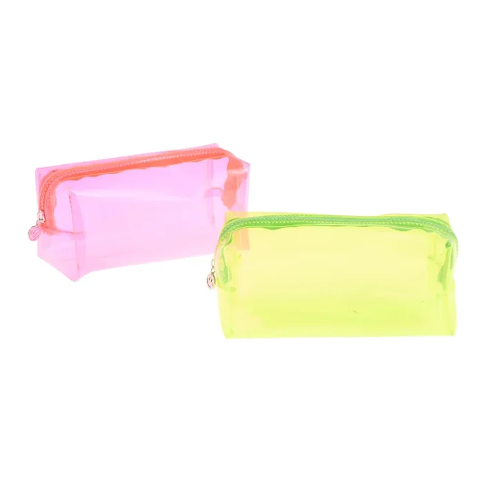 Transparent Pencil Pouch Set of 2