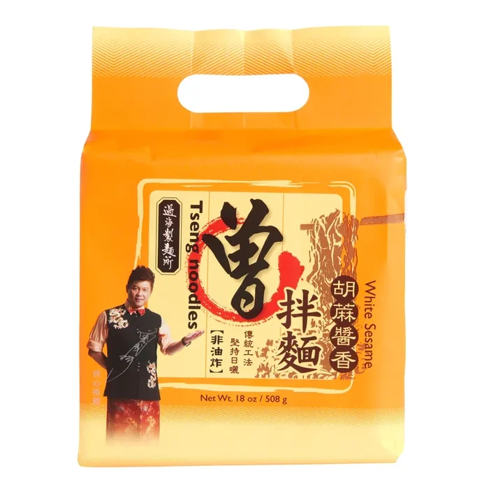 Tseng White Sesame Instant Noodles 4 Pack
