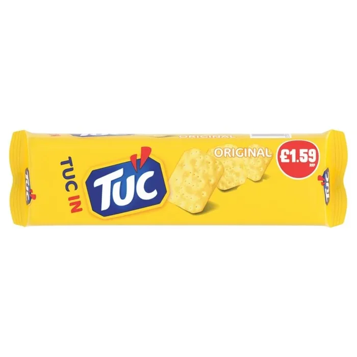 TUC Original Snack Crackers 150g PMP £1.59 – Case of 12
