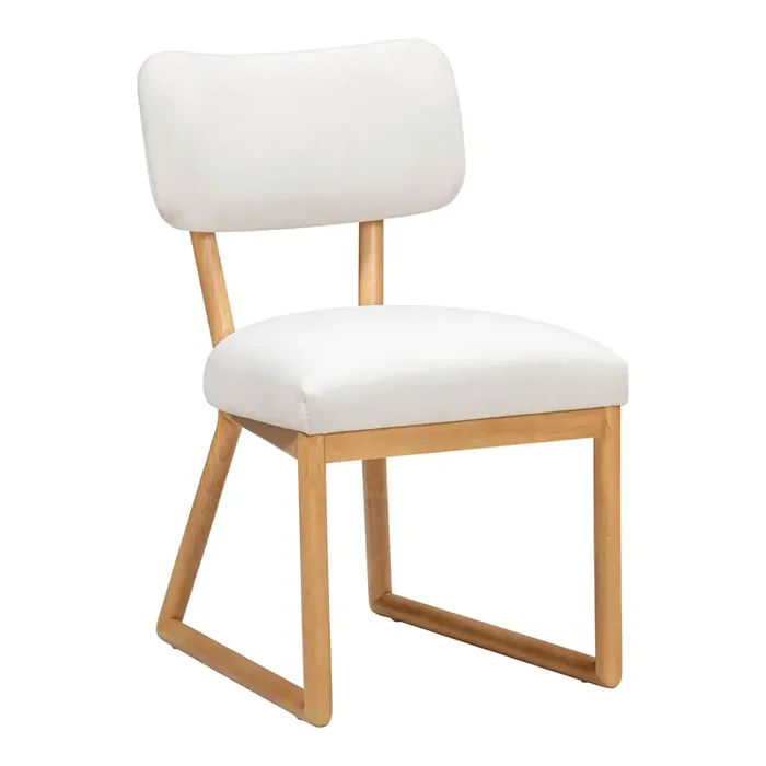 Tusten Recycled Fabric Split Back Upholstered Dining Chair