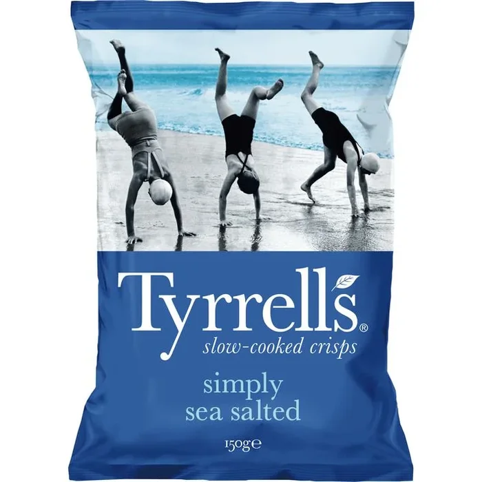 Tyrrells Lightly sea salt crisps