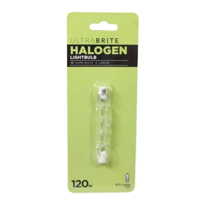 UB Halogen Bulb R7 Linear Cap 120W 78mm – Case of 12