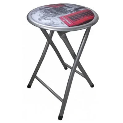 UK Folding Stool PVC Lined