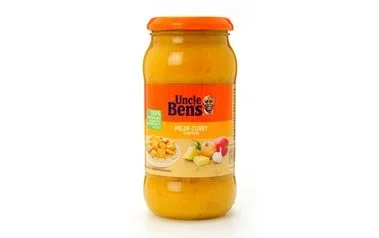 Uncle Ben’s Mild curry sauce