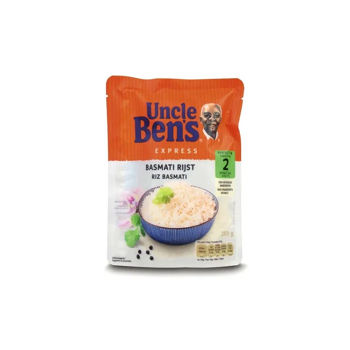 Uncle Ben’s Pre-steamed basmati rice